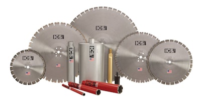The new ProForce line includes diamond blades and core bits designed for high production cutting needs.