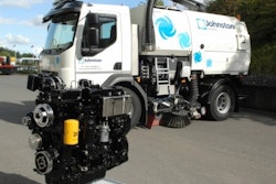 JCB Ecomax engines will be installed in street cleaning equipment made by Johnston Sweepers beginning in December 2012.