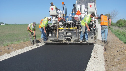 LL Pelling, located in North Liberty, IA, paved Linn County Conservation’s 7 mile, 10-foot wide bike path.
