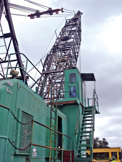 Through the EnCORE Partners Program, H&E developed a plan in conjunction with Manitowoc engineers to completely rebuild the crane.