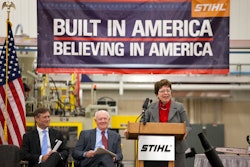 Acting Secretary of Commerce Rebecca Blank announced the $40 million Make it in America Challenge at STIHL's U.S. headquarters.