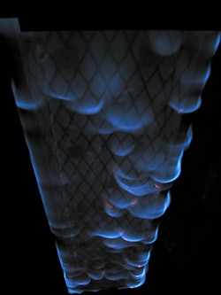 Rolling Blue Flame for Consistent, Quick, Heat