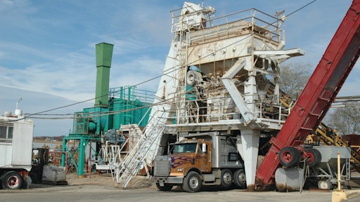 Drs Truck Filled With Asphalt 10834028