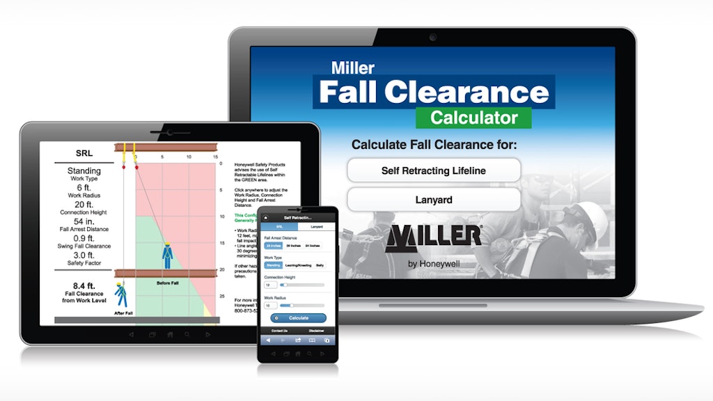 New Online Safety Tool Calculates Fall Clearance and Swing Fall | For ...
