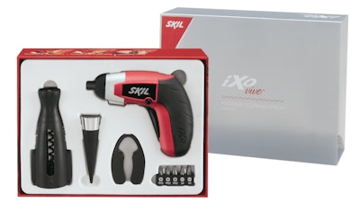 This cordless power screwdriver can do small DIY chores and its corkscrew attachment will make short work of opening a bottle of wine.