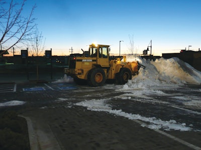 'Make sure you have your truck set up right in terms of safety: flashing lights, strobe lights, etc. because you're out plowing at night time,' says Zeke Zinchiak of ZCon Inc.