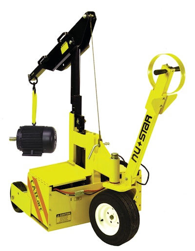 NuStar MFC-100 cart with crane