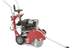 MK Diamond CX-3 concrete saw with Subaru EX17 engine.