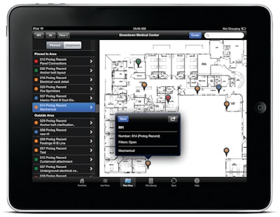 Plan View screen