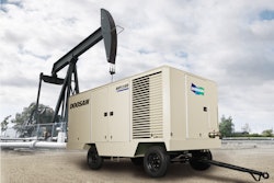 The RHP1100 air compressor offers air flow up to 1,100 cfm with an operating pressure up to 300 psi.