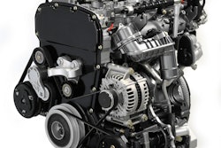 This South-African-built 3.2-liter Power Stroke diesel will be an engine choice in Ford's 2014 Transit van. The five-cylinder makes 90 percent of its 347 ft.-lbs. of torque available from 90 percent of its peak torque is available from 1,700 to 3,500 rpm.