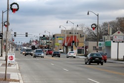 The project included 74,200 sq. yds. of concrete pavement removal; 55,100 sq. yds. of 8.5-in. doweled concrete pavement; and 11,650 sq. yds. of 8.5-in. doweled high early strength concrete pavement over 6 in. aggregate base.