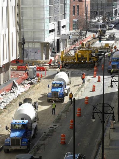 The 14th Street project met criteria for Greenroads, and also used recycled materials, regional materials, capturing and treating runoff, and optimizing energy efficiency.