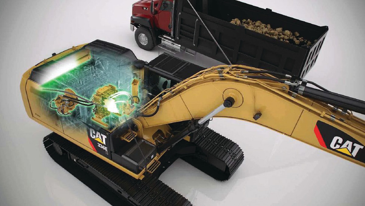 Hybrid excavators capture wasted energy for maximum fuel