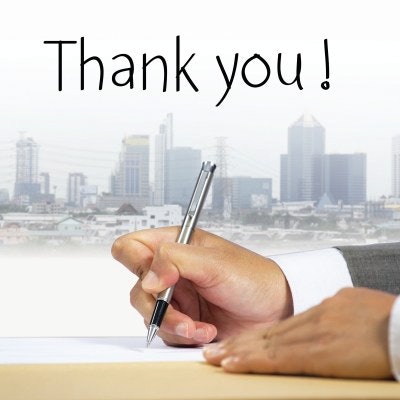 Make it a habit to thank your clients on a regular and unexpected basis.