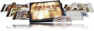 Over the Top: Polished Concrete Floors and More, is published by Rockstar Publishing, LLC and sold through Xtreme Polishing Systems. Contractors use the book as a marketing tool to teach potential clients about the history of polished concrete and what can be done with the flooring system.