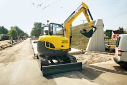 Wacker Neuson sees growth potential in Asia for its range of compact machines.