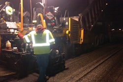 The northbound lanes were paved with a Marshall HMA skid-resistant surface mix.