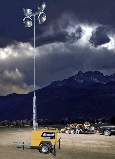 Allmand Bros. is commemorating its 75th anniversary with a contest to find the oldest working light tower in the U.S.