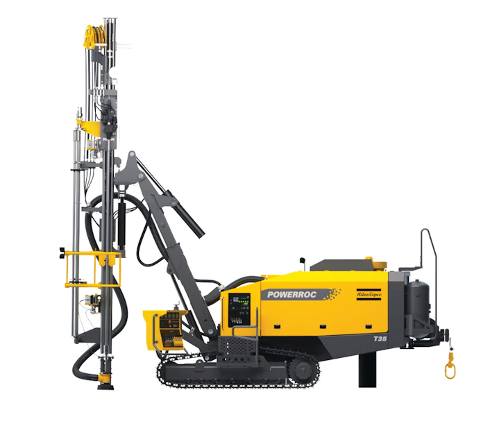 Power Roc T35 PowerROC T35 E Surface Drill Rig From: Epiroc | For Construction Pros