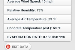 Holcim's free weatherAPP helps construction professionals around the world determine the quality of weather conditions for placing concrete