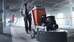 Lippage issues, prior coatings and overall floor flatness will determine what grit level of metal-bond abrasives a contractor should start with on a concrete grinding project.