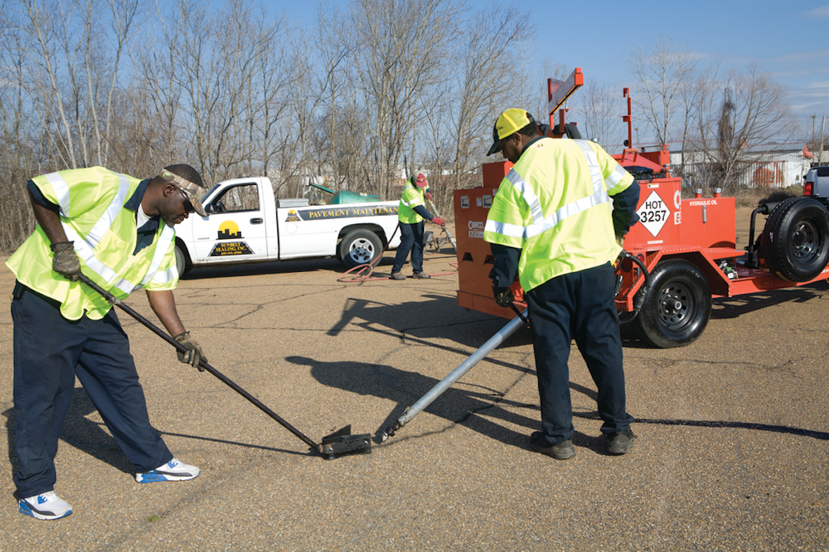 Sunbelt Sealing Inc., crack repair contractor For Construction Pros