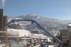 Peak Concrete Pumping worked on a concrete pumping project in Colorado where the temperatures were consistently below 0.