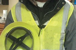 At Lloyd Concrete Services, Rustburg, Va., President Steve Lloyd encourages his workers to tape photos of their families in their hard hats, reminding them the goal of jobsite safety it getting home each night.
