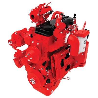 The Cummins Tier 4 Final QSB4.5 features Cummins Variable Geometry Turbocharger (VGT) for higher ratings and performance levels previously associated with 6-cylinder engines. For lower ratings - down to 121 hp - VGT technology improves transient response on a fuel-efficient basis.