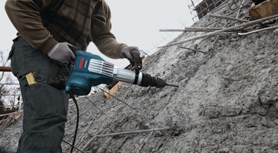 Manufacturers are designing their tools to minimize vibration. For example, Bosch's DH1020VC SDS-max demolition hammer features an extended air cushion in the hammer mechanism and a de-coupled main handle to reduce vibrations in two locations inside the tool.