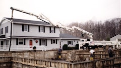 Safe Concrete Pump Setup