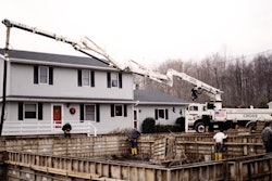 Safe Concrete Pump Setup