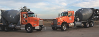 Kenworth T800SH and W900S Mixer