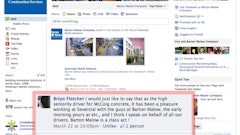 Barton Malow received positive feedback from Facebook followers in response to its social media efforts to promote a recent project.