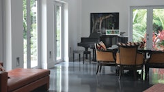 Artistic Surfaces recently gave a multi-million dollar residence in Florida a flooring upgrade with polished concrete, replacing its previous terrazzo, marble and granite floors.