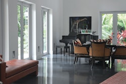 Artistic Surfaces recently gave a multi-million dollar residence in Florida a flooring upgrade with polished concrete, replacing its previous terrazzo, marble and granite floors.
