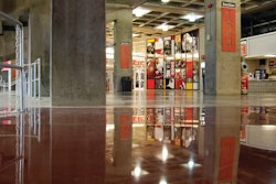 Yezco Concrete Polishing is polishing 120,000 square feet of floors at University of Phoenix Stadium, home of the NFL’s Arizona Cardinals.