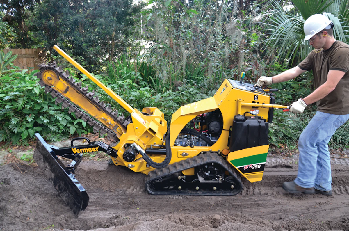 Vermeer RTX250 Trencher From: Vermeer | For Construction Pros