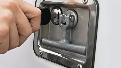 A R E Makes One Key Lock Technology Standard On Commercial Truck Caps For Construction Pros