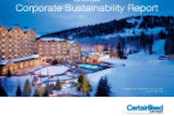 Green Certain Teed Sustainability Report