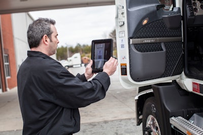 Unique QR codes, installed on all new MACK trucks during the manufacturing process, will speed service response times and improve customer uptime.