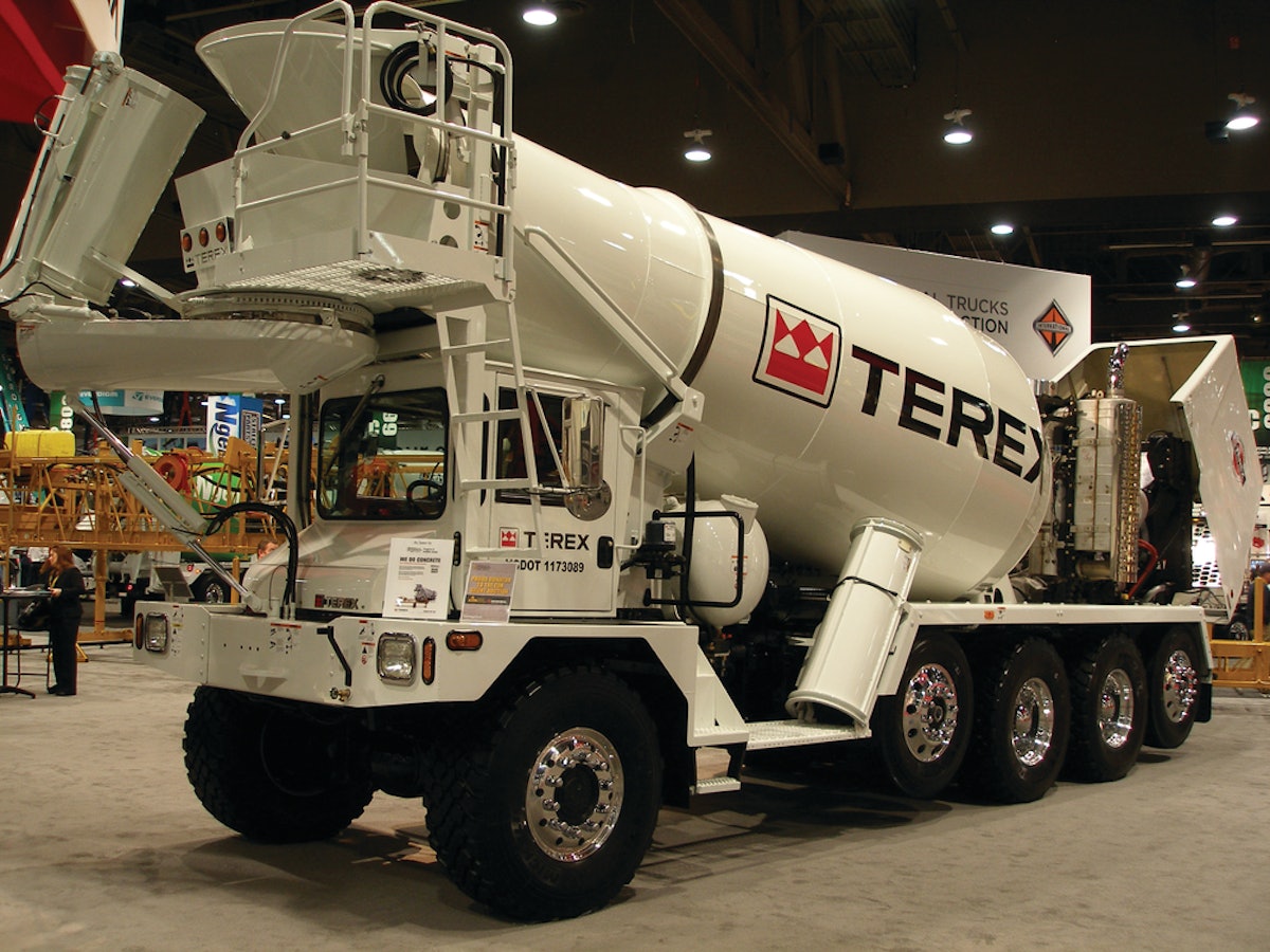FDB6000 Front Discharge Mixer Truck From Terex Corporation For