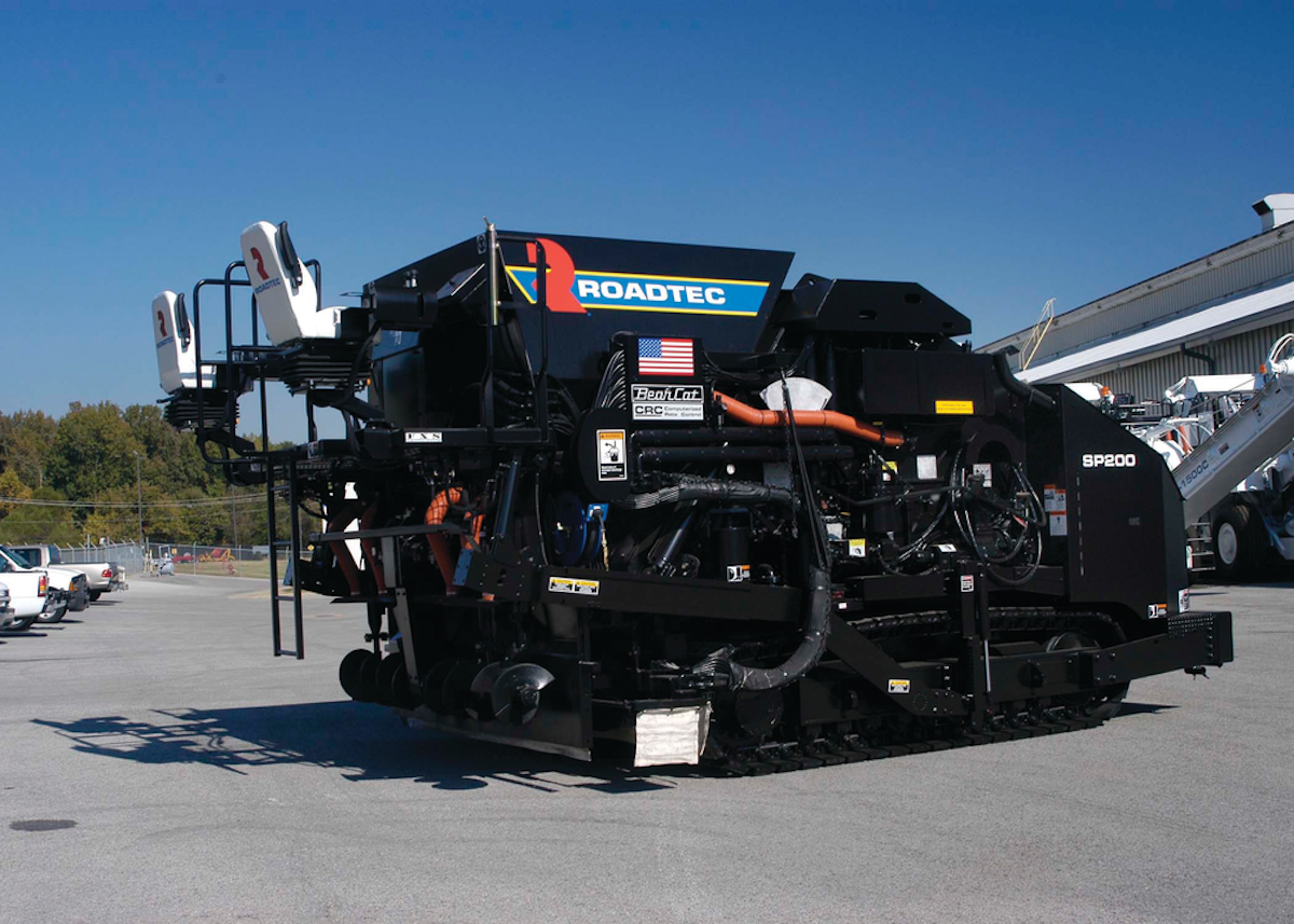 SP200e Spray Paver From Roadtec Inc. Astec Industries For