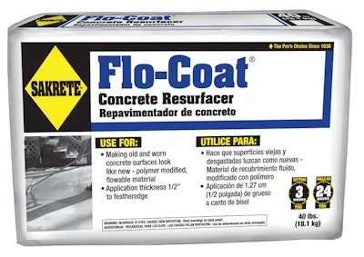 Sak Flo Coat 40lb Bag 10909444