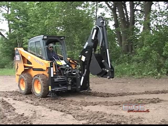 Video: EDGE In-Cab Backhoe Skid Steer Attachment | For
