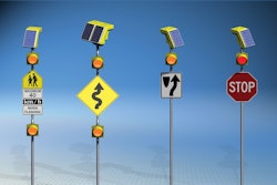 Traffic Control Flashing Light 10887246