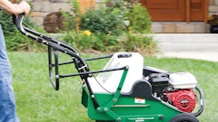 Aerators oxygenate the soil so moisture and nutrients can penetrate more deeply. This fosters the growth of a stronger root structure.