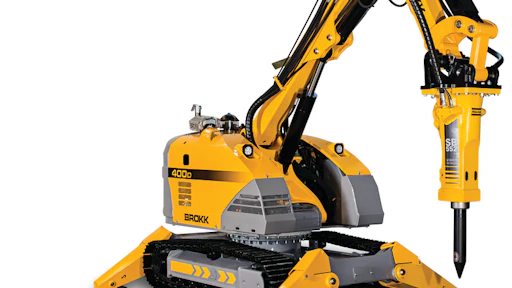 Brook Machine 400D Demolition Machine From: Brokk Inc. | For Construction Pros