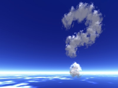 Cloud Question Mark